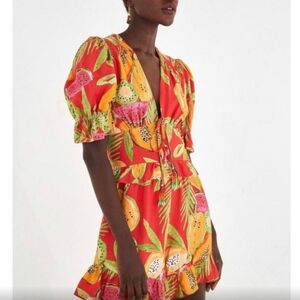 FARM Rio Fruit Romper size small